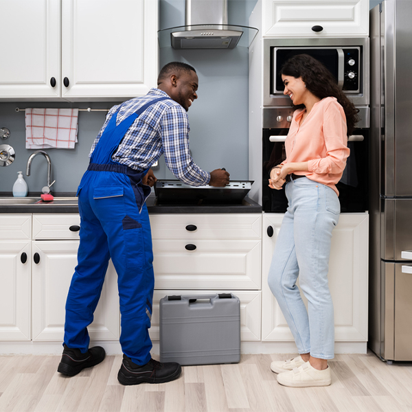 can you provide an estimate for cooktop repair before beginning any work in Railroad PA